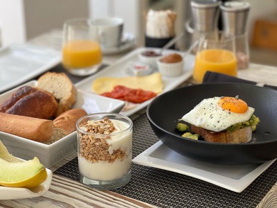 Complimentary breakfast for our Guests