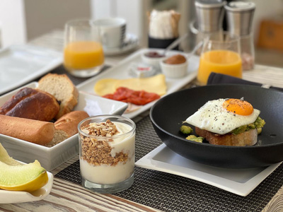 Complimentary breakfast for our Guests