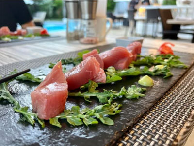 Yellow Fin Tuna Sashimi