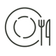 icon dinner plate