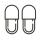 icon slippers
